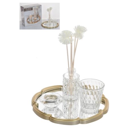 Set de Portavelas 4pz