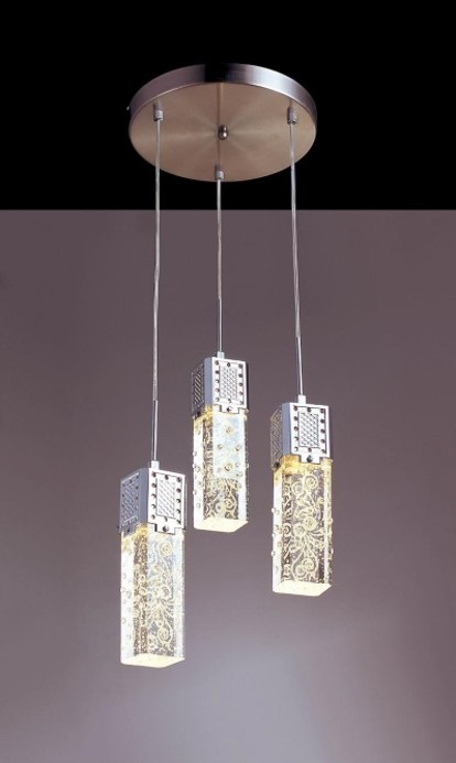 3 Lights Pendant Lámpara