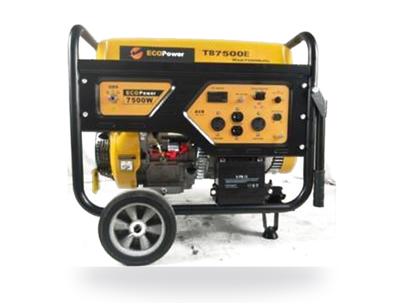 Generador a gasolina EcoPower TB7500E, vista del producto
